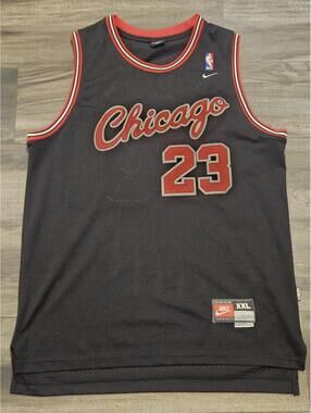 Retro Nike Michael Jordan Chicago Bulls Flight 8403 Rookie Throwback Jersey XXL